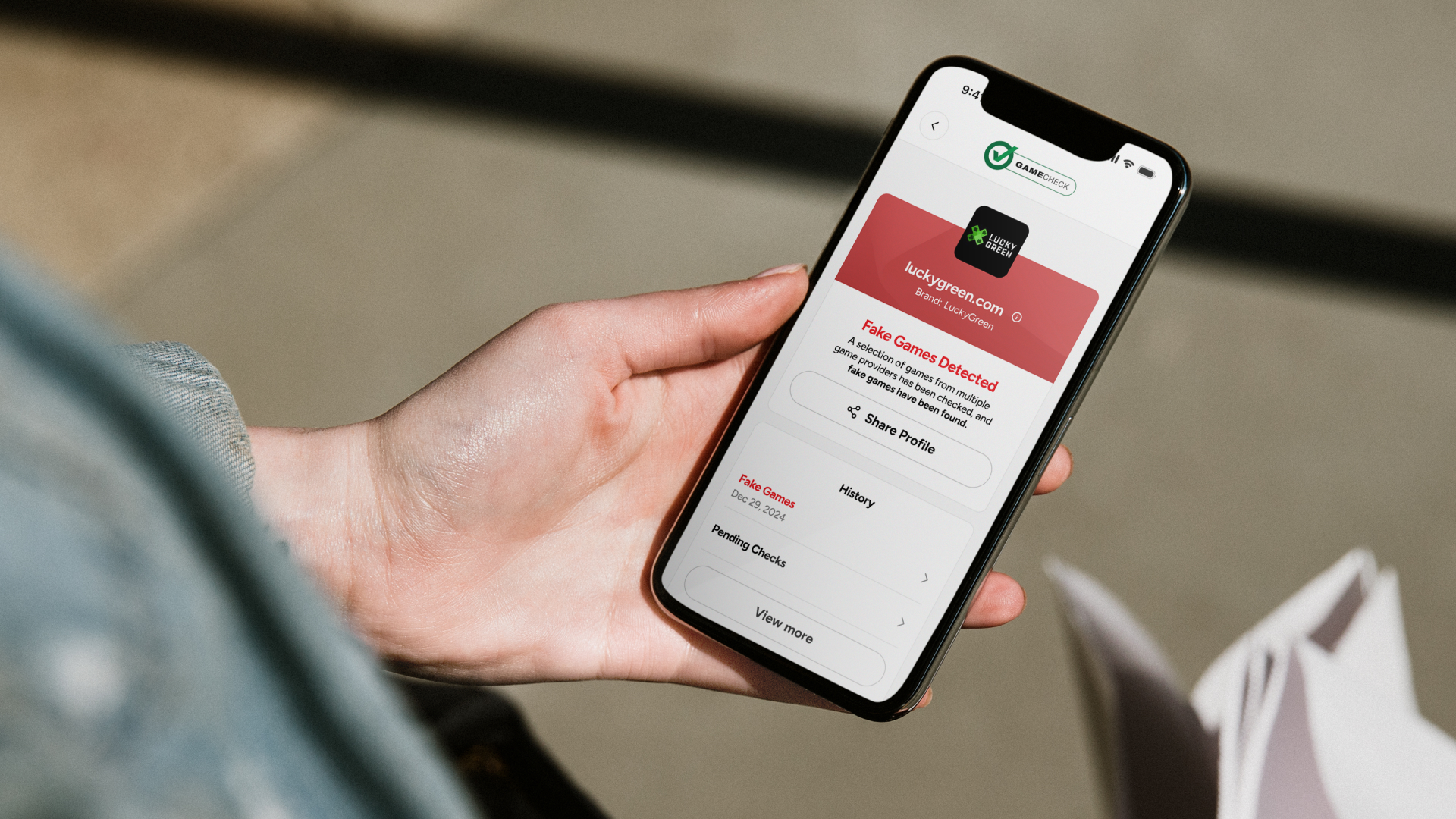 Jogos falsos detectados nos cassinos Lucky Green